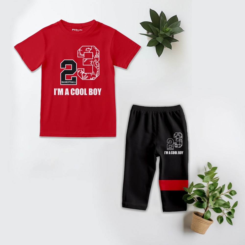 Kids Soft Cotton Cool Boy Pajama Suit