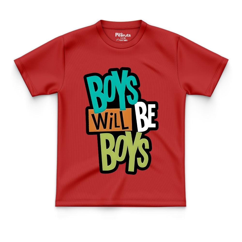 COTTON BOYS WILL BE BOYS TEE
