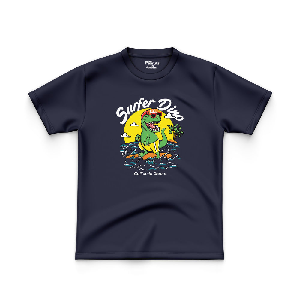 COTTON - SURFER DINO TEE