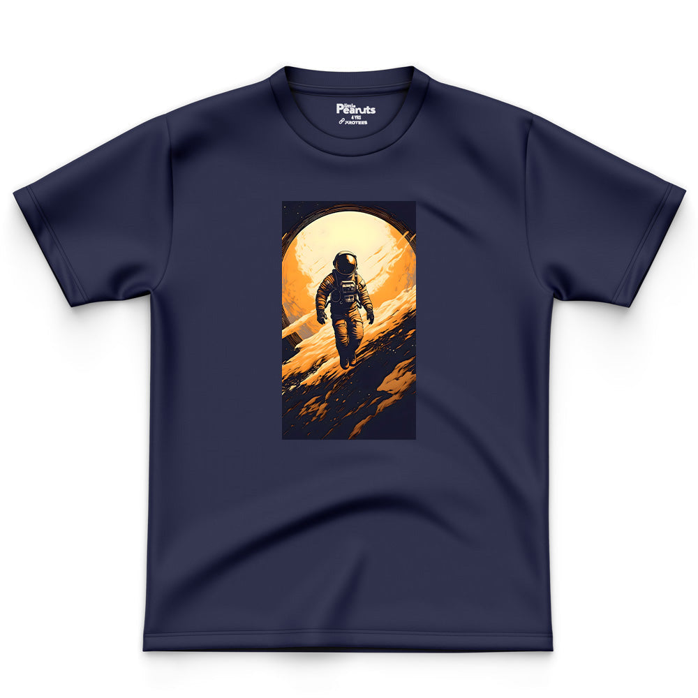 COTTON - SPACE MAN ON THE MOON TEE