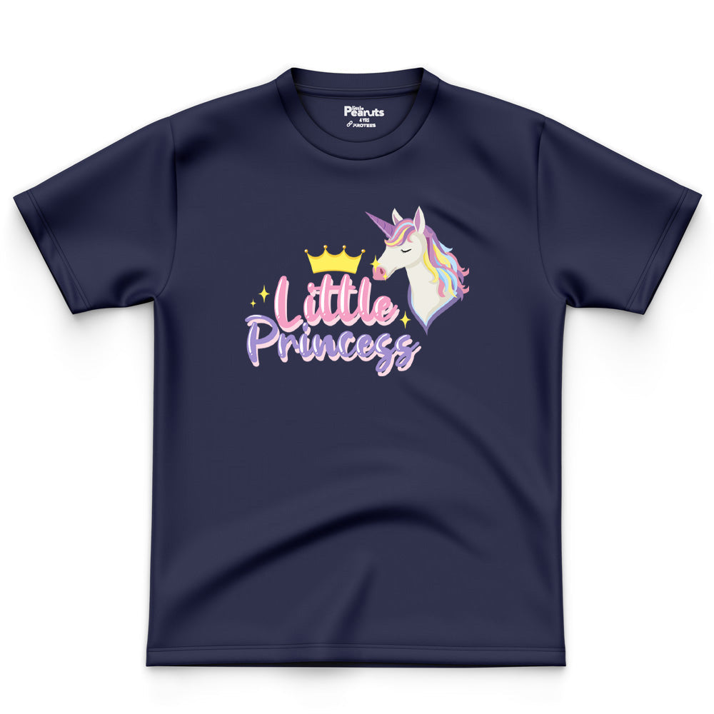 COTTON - LITTLE PRINCESS UNICORN TEE