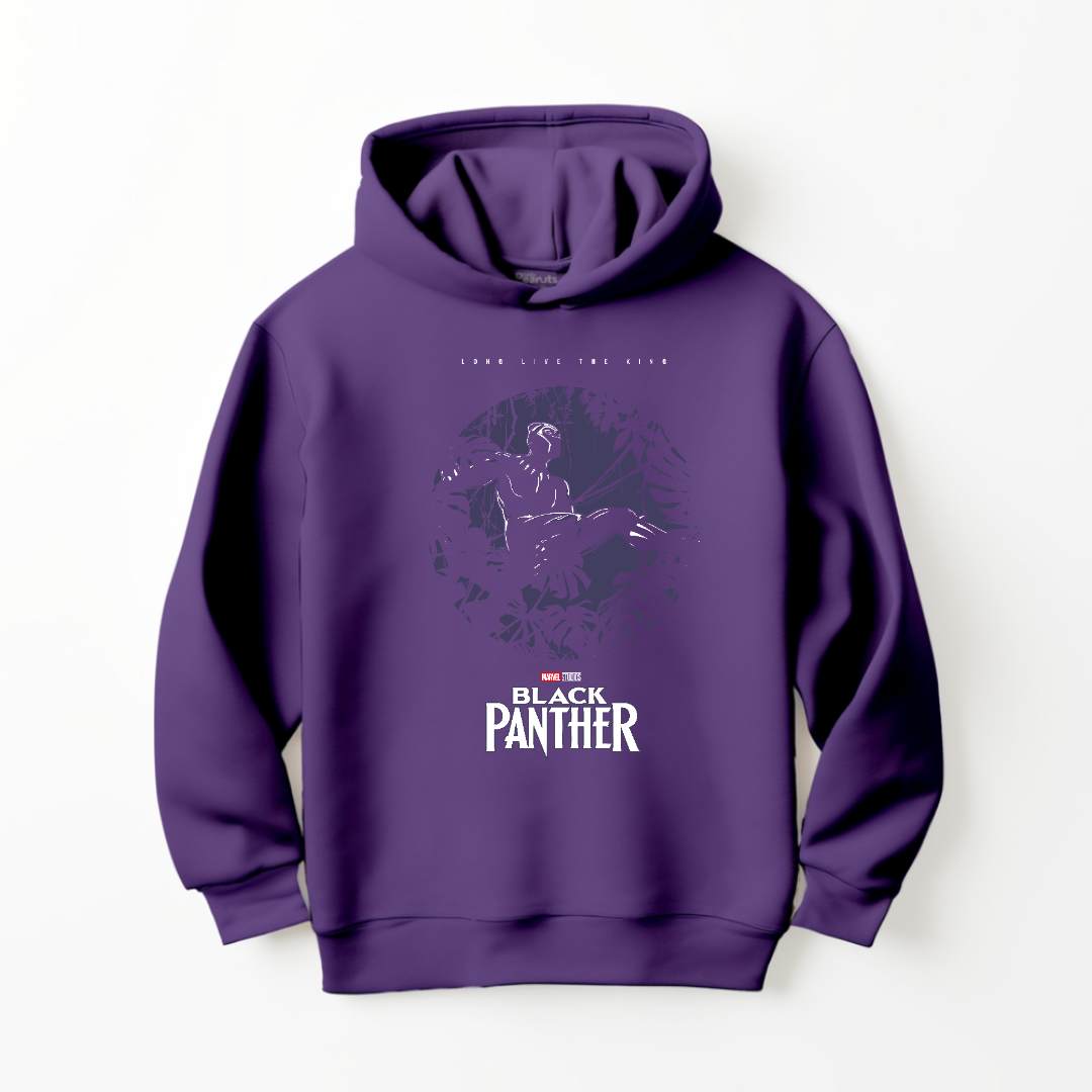 DTF KING LIFE BLACK PANTHER HOODIE