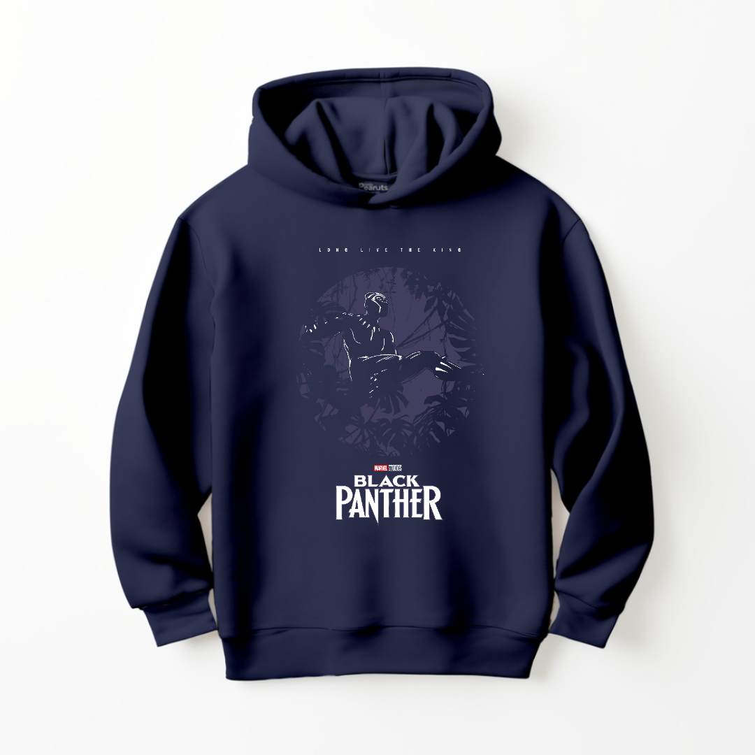DTF KING LIFE BLACK PANTHER HOODIE