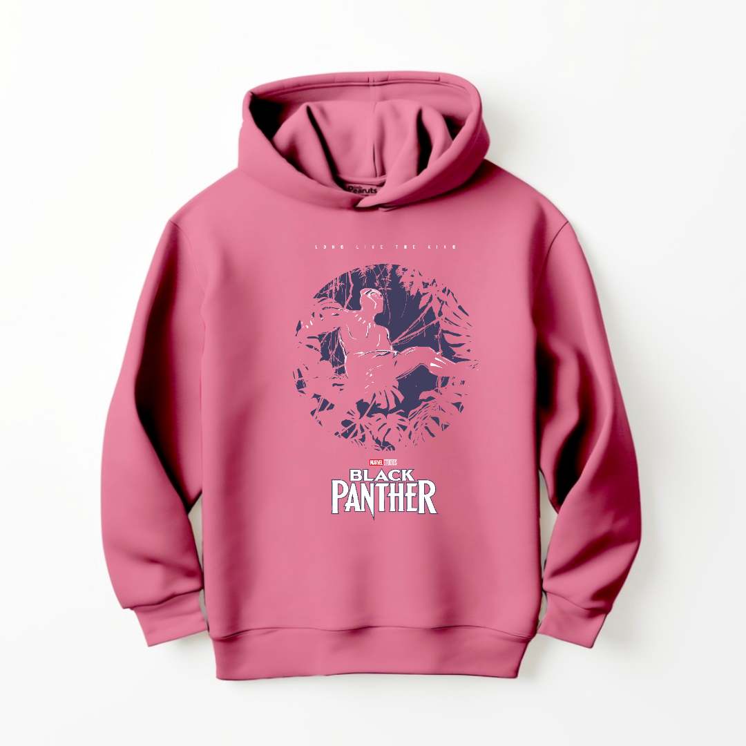 DTF KING LIFE BLACK PANTHER HOODIE
