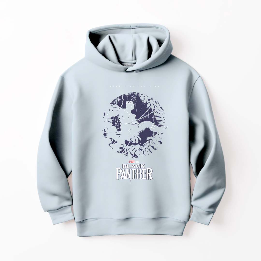 DTF KING LIFE BLACK PANTHER HOODIE