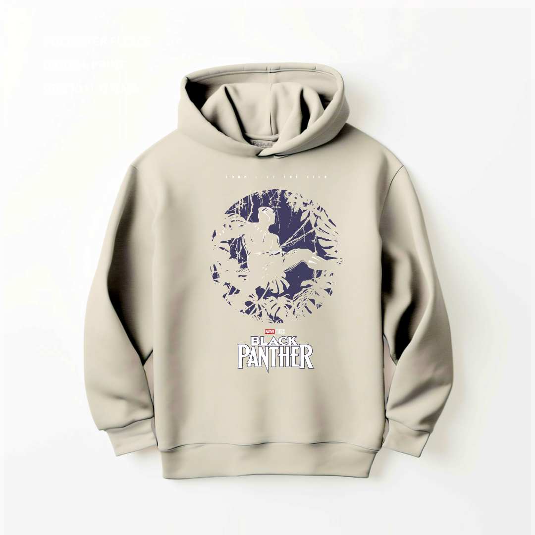 DTF KING LIFE BLACK PANTHER HOODIE