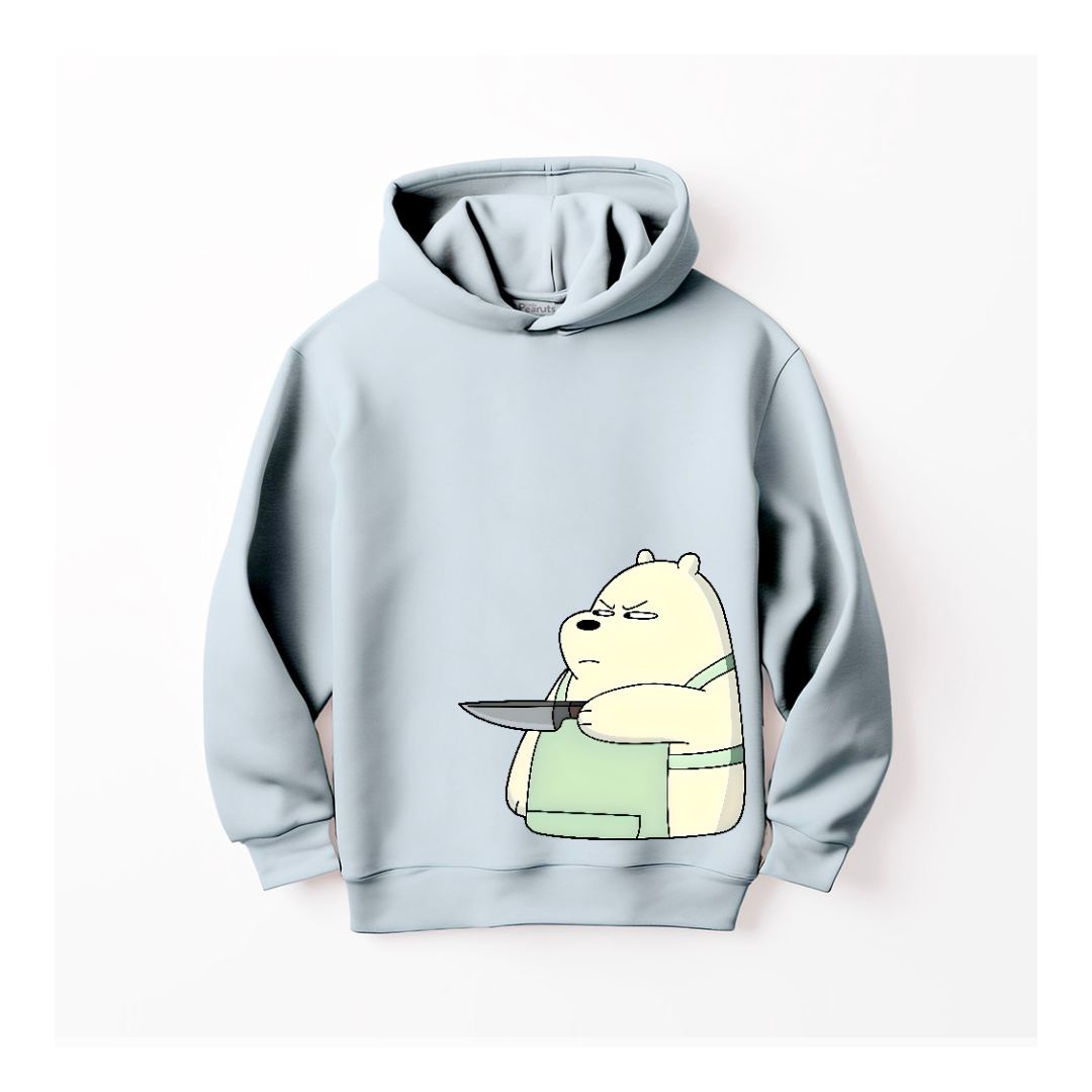 DTF POLAR BEAR HOODIE