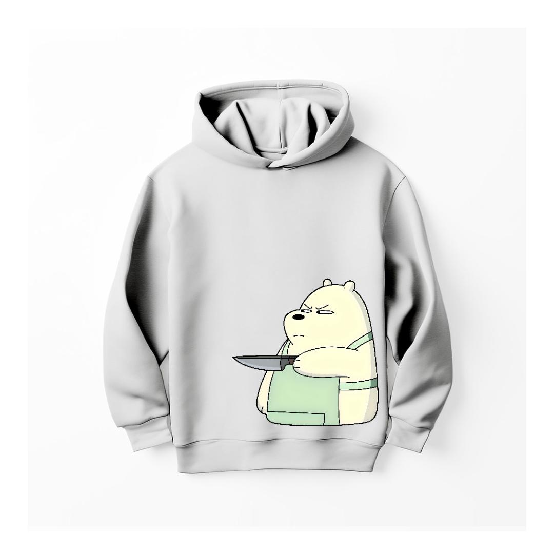 DTF POLAR BEAR HOODIE