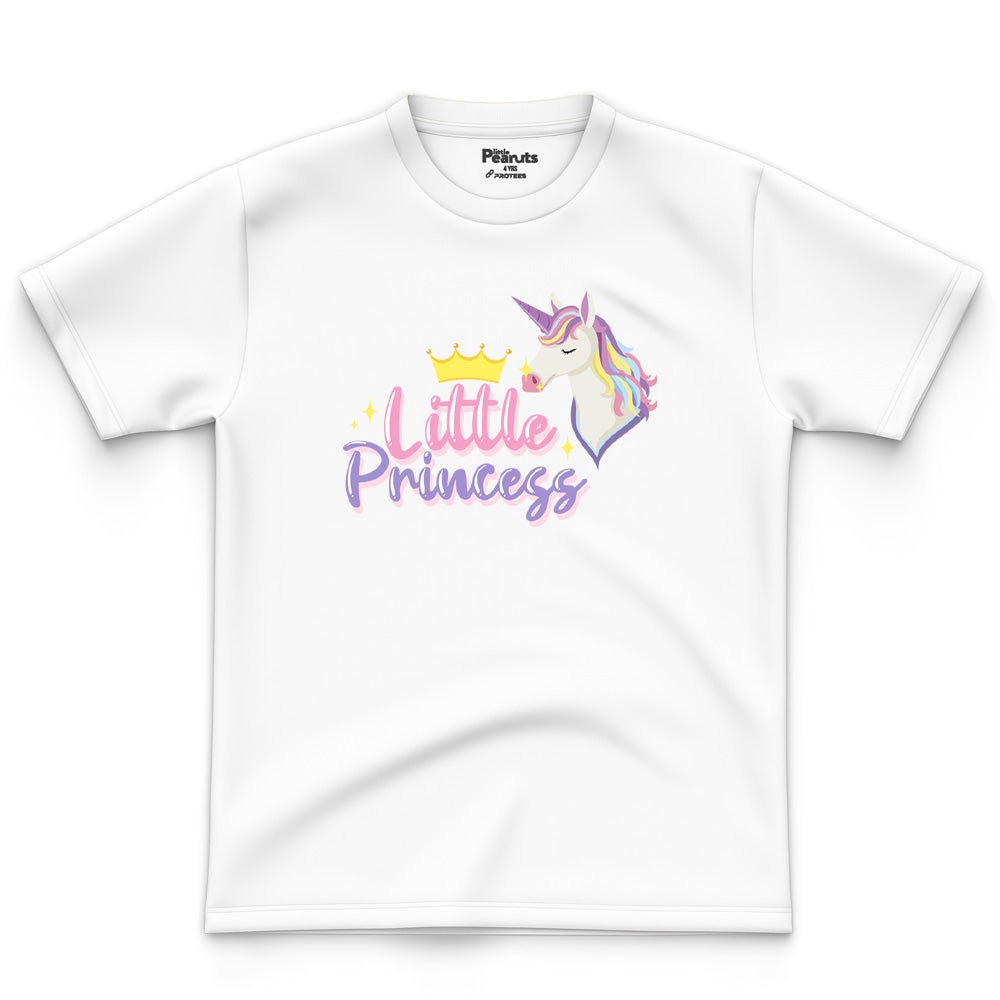 COTTON - LITTLE PRINCESS UNICORN TEE