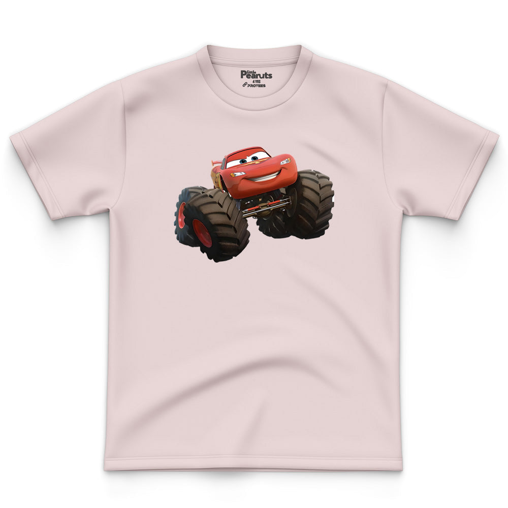 COTTON - RED FOUR WHEELER TEE