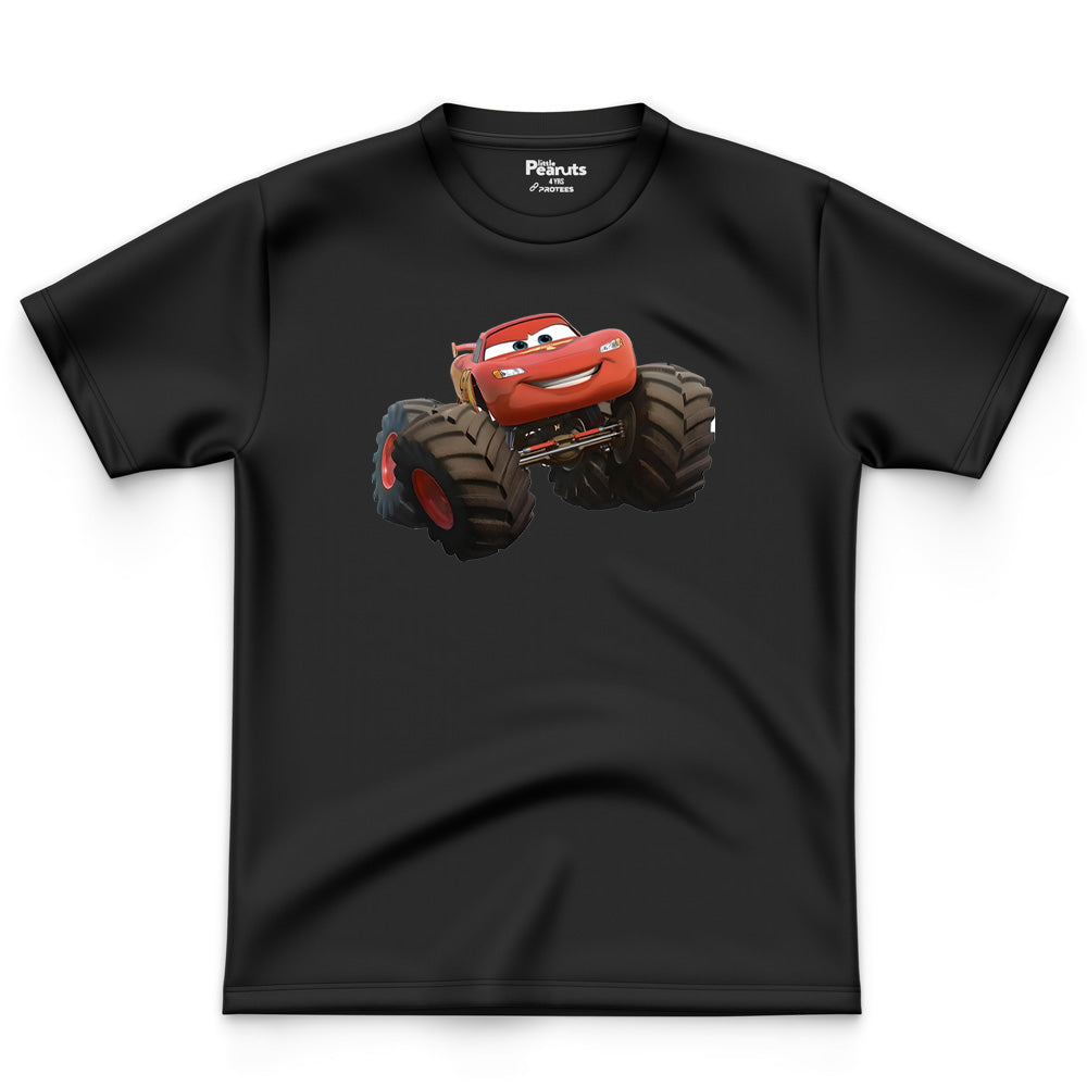 COTTON - RED FOUR WHEELER TEE