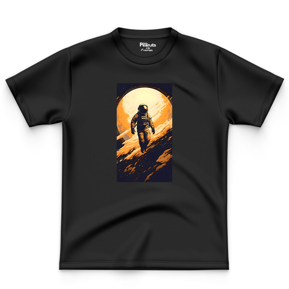 COTTON - SPACE MAN ON THE MOON TEE