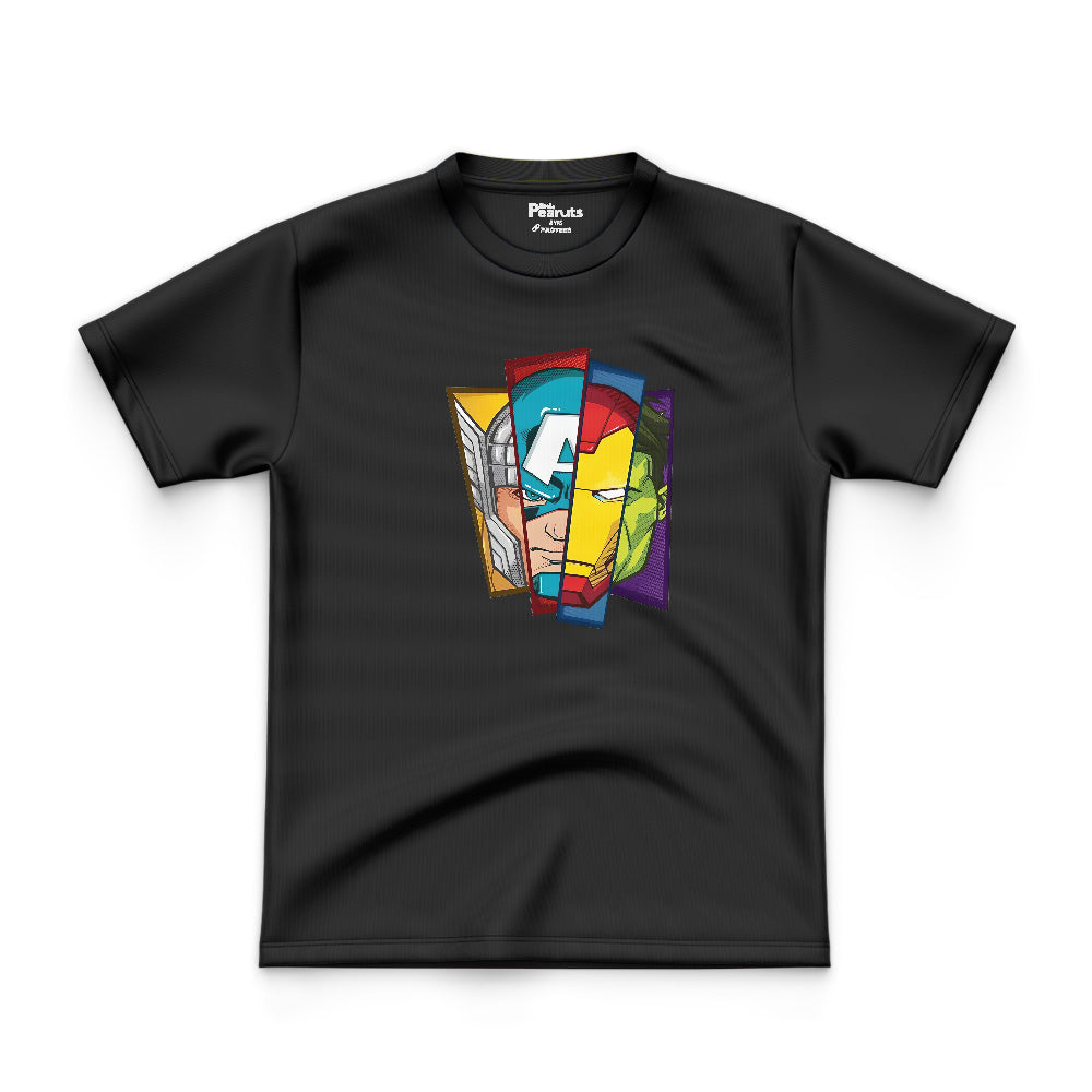 COTTON - MARVEL HEROES TEE