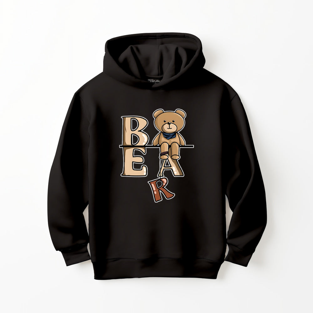 DTF BEAR SITTING HOODIE