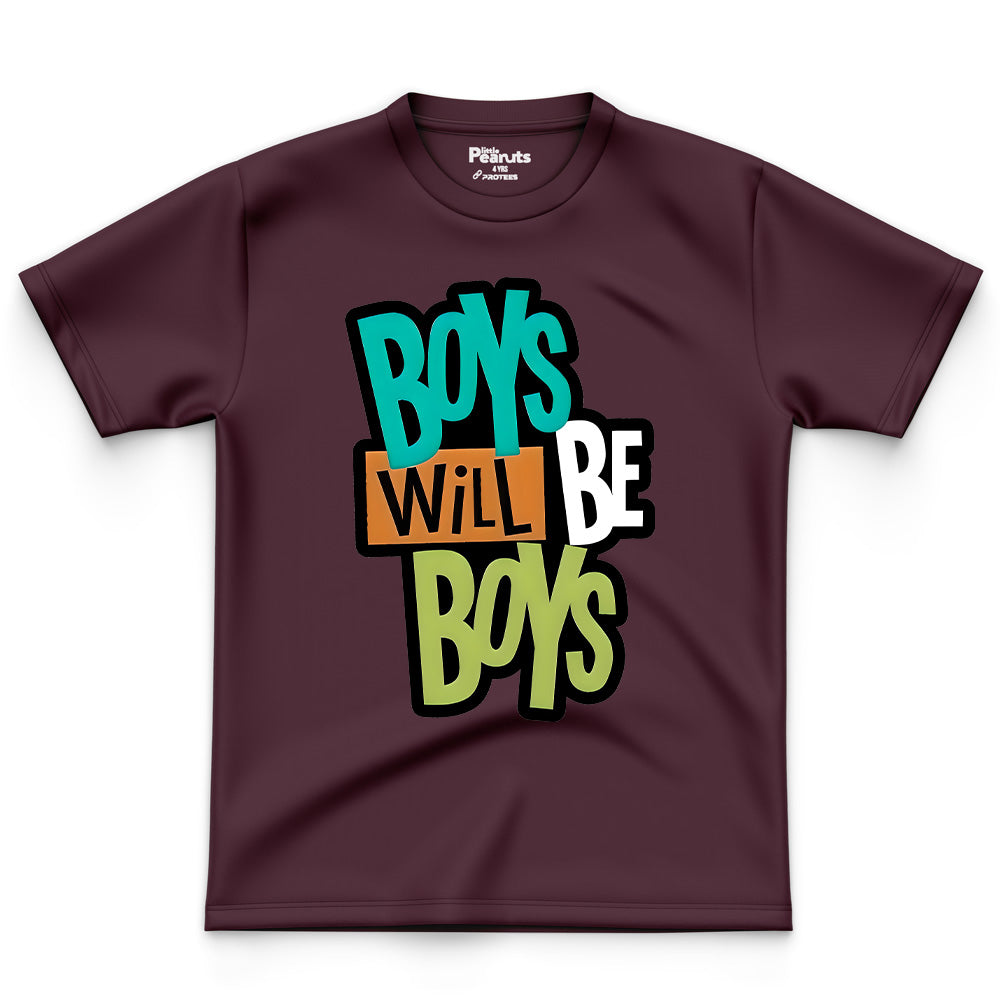 COTTON BOYS WILL BE BOYS TEE