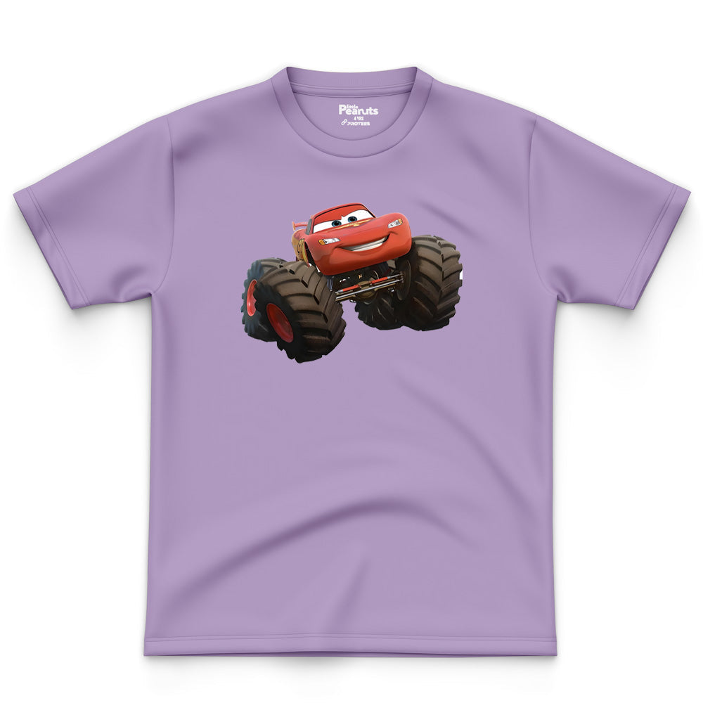 COTTON - RED FOUR WHEELER TEE