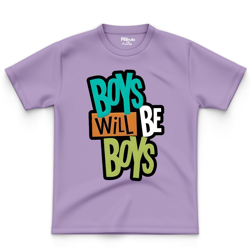 COTTON BOYS WILL BE BOYS TEE
