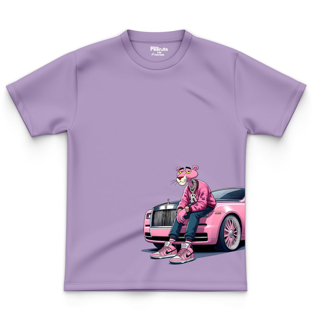 COTTON - PINK PANTHER CAR TEE