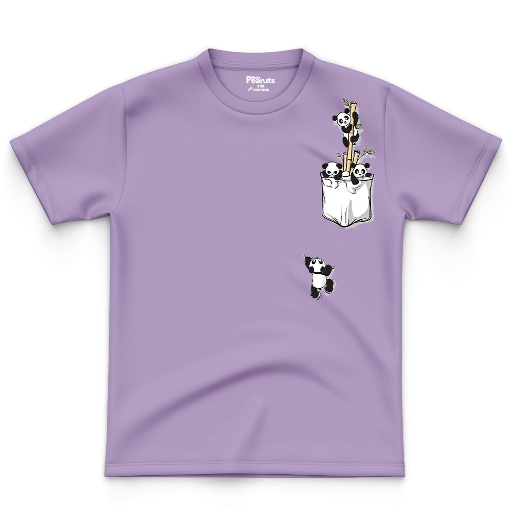 COTTON - PANDA IN POCKET TEE
