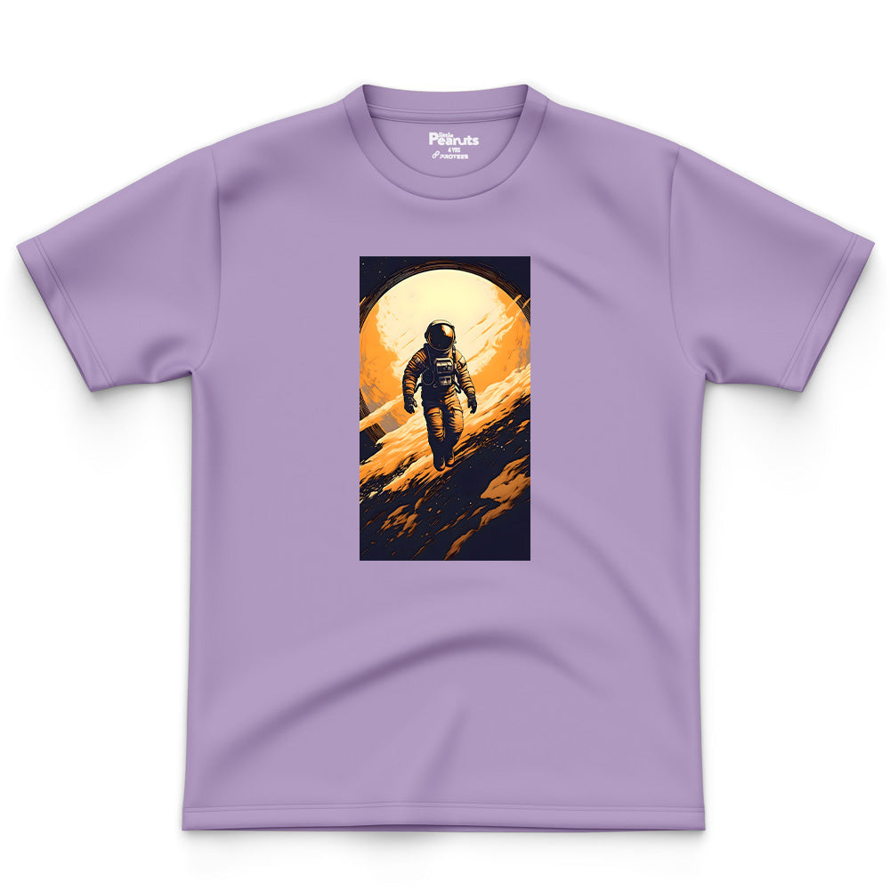 COTTON - SPACE MAN ON THE MOON TEE