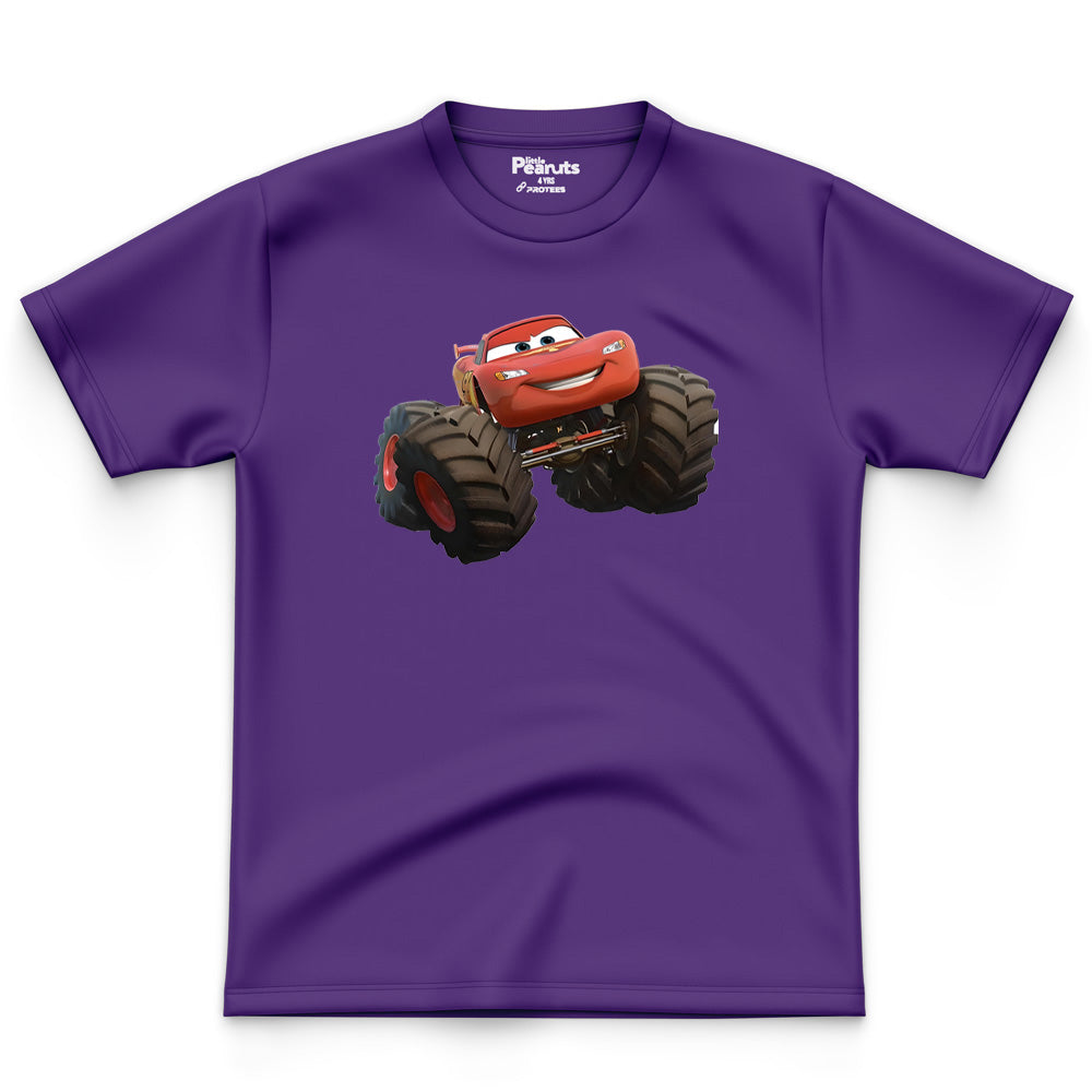 COTTON - RED FOUR WHEELER TEE