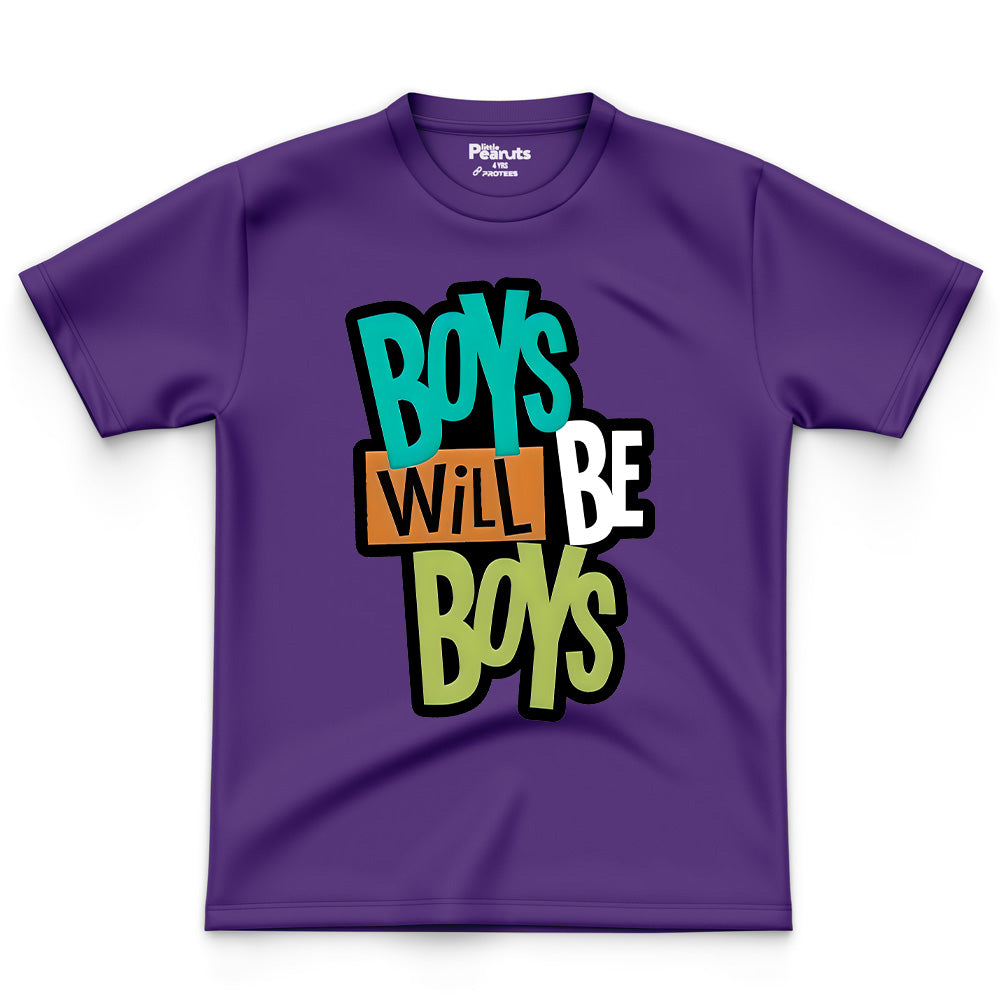COTTON BOYS WILL BE BOYS TEE