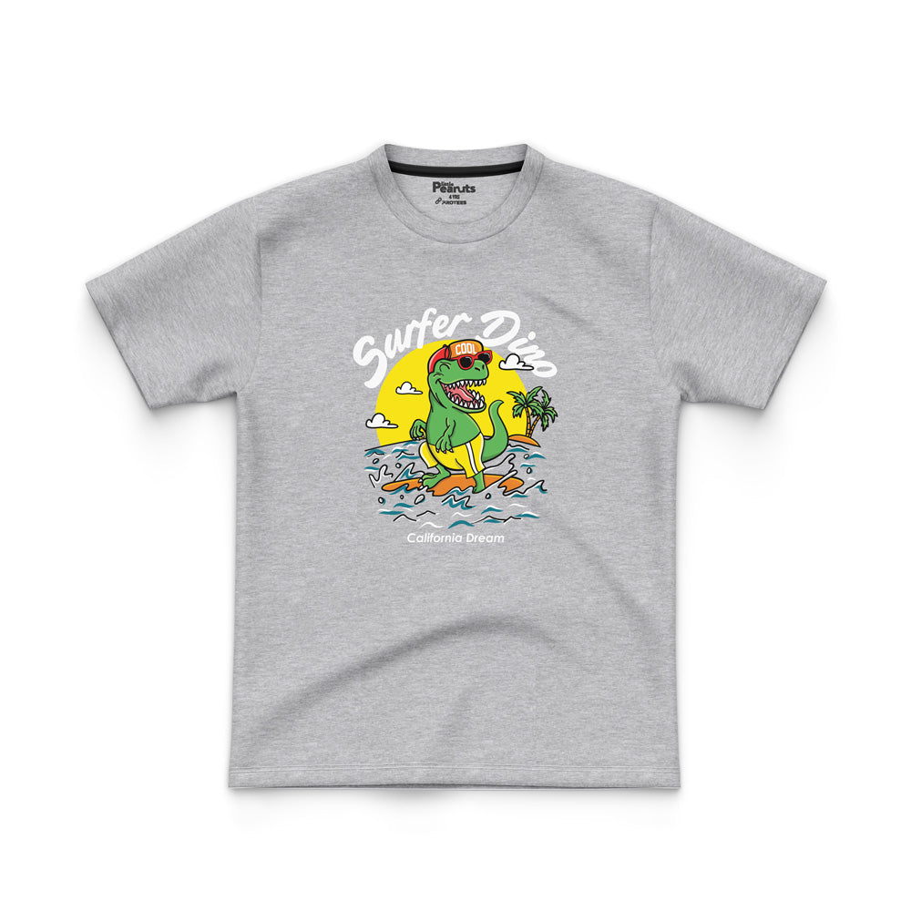 COTTON - SURFER DINO TEE