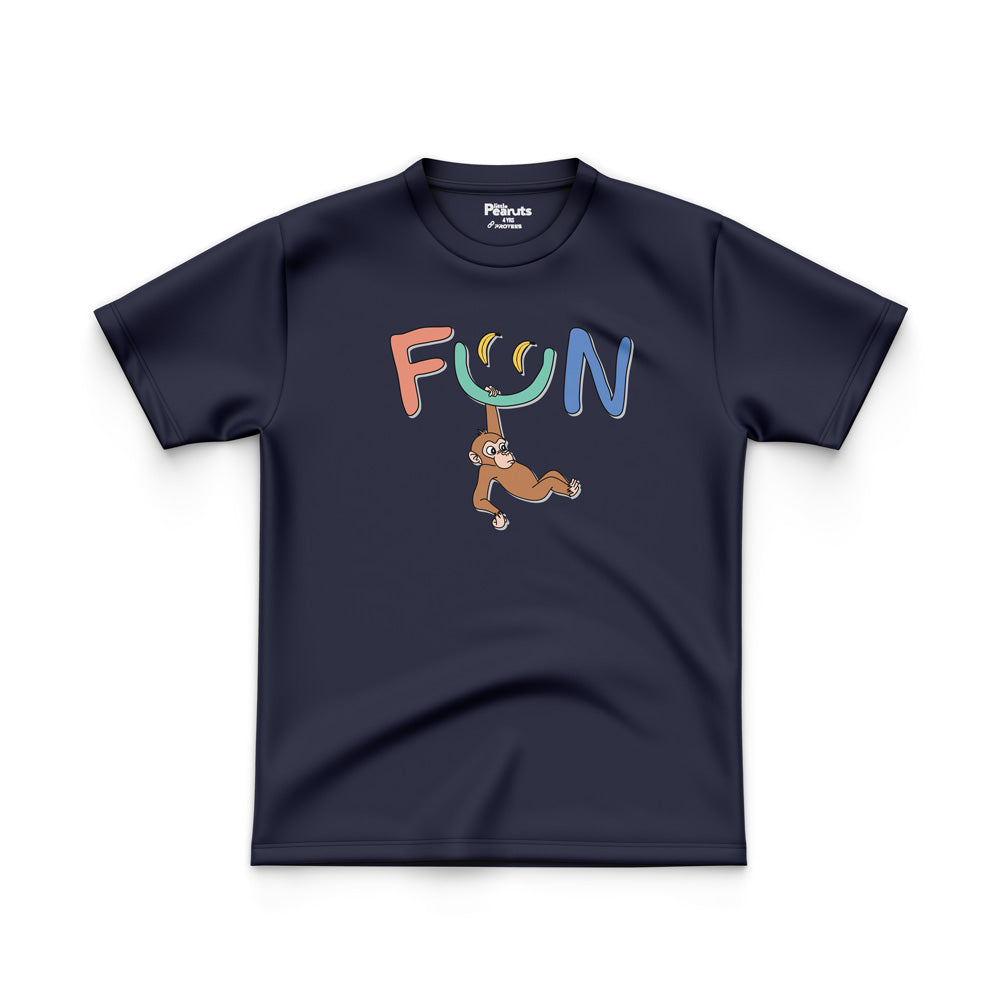 COTTON - FUN MONKEY TEE