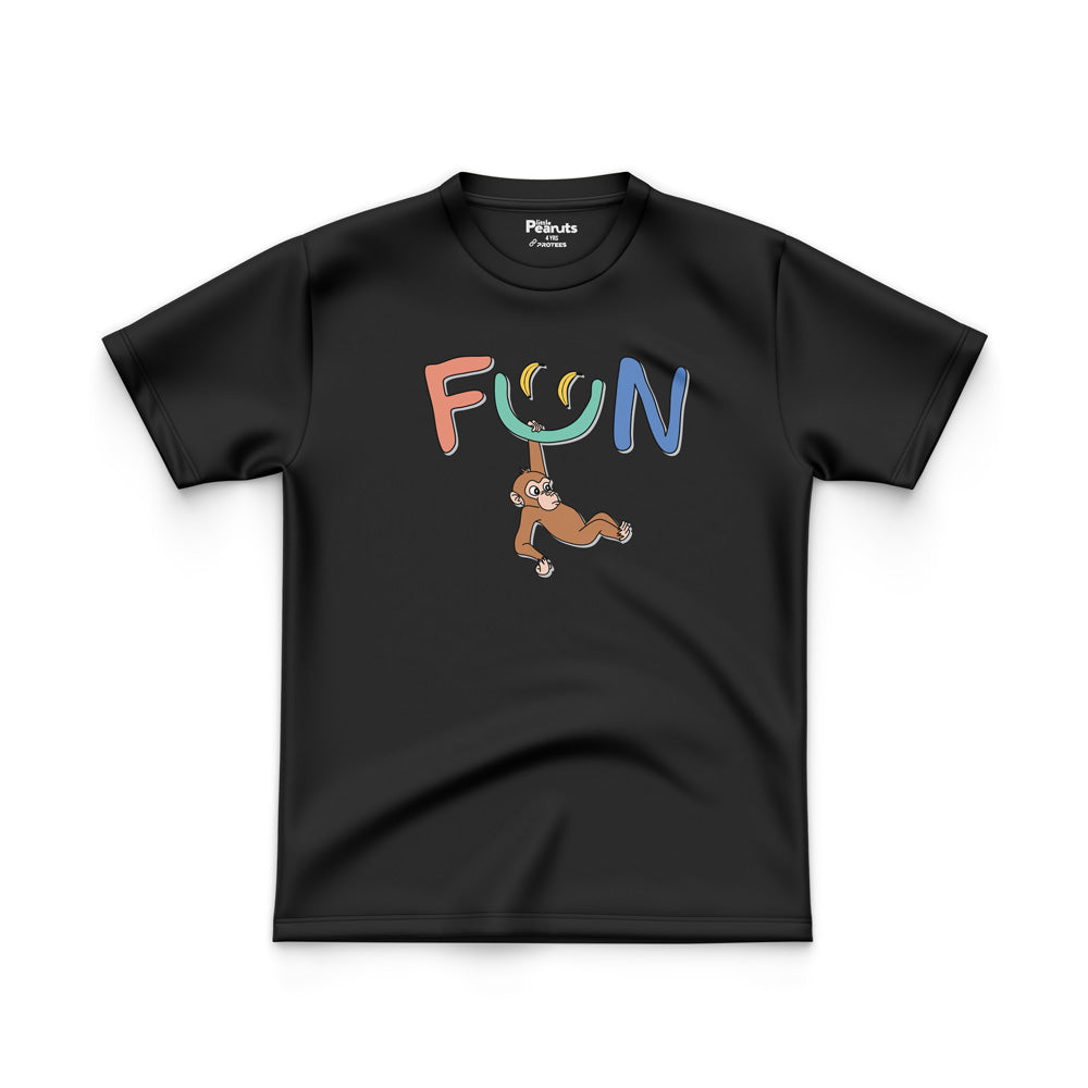 COTTON - FUN MONKEY TEE