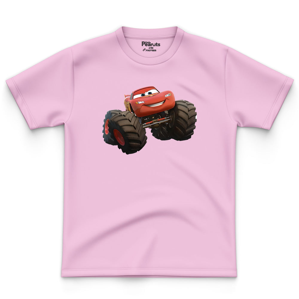 COTTON - RED FOUR WHEELER TEE