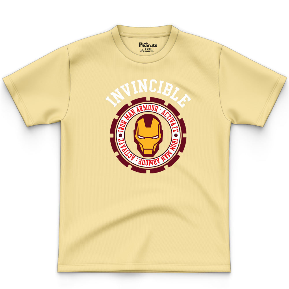 COTTON - INVINCIBLE IRONMAN TEE