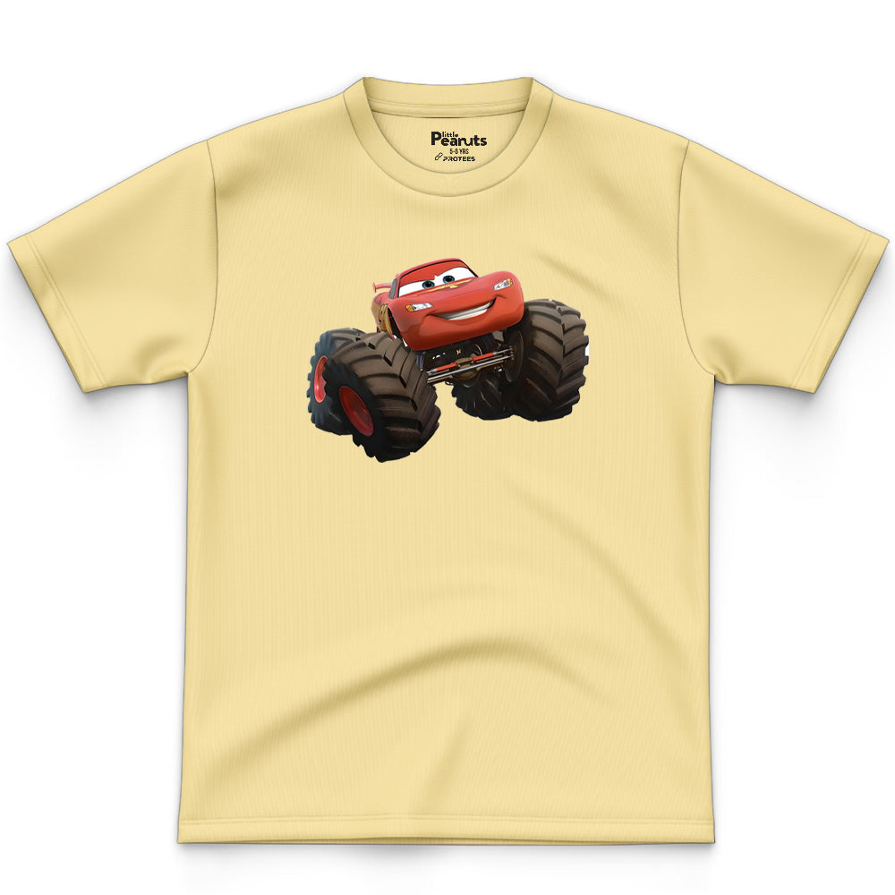 COTTON - RED FOUR WHEELER TEE