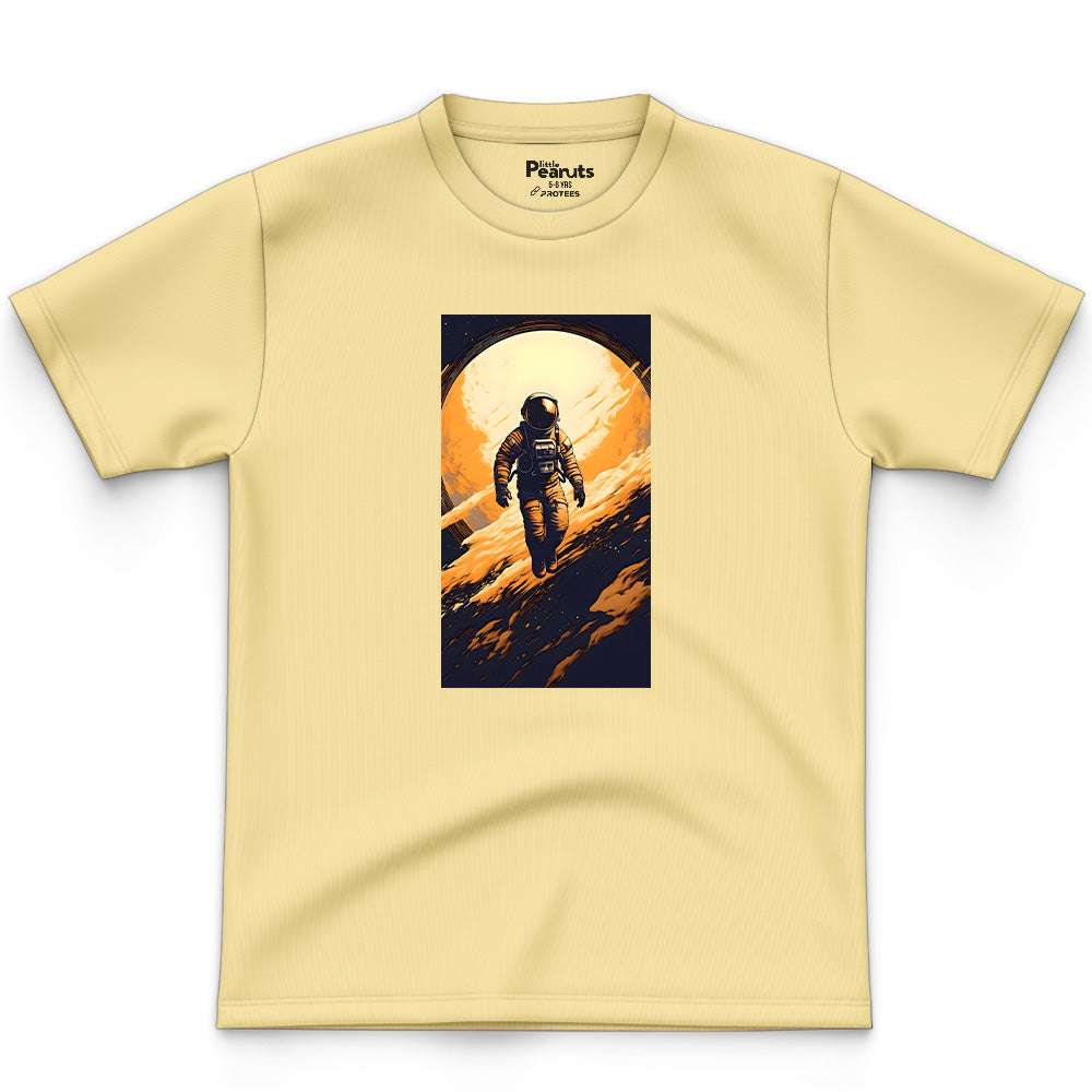 COTTON - SPACE MAN ON THE MOON TEE