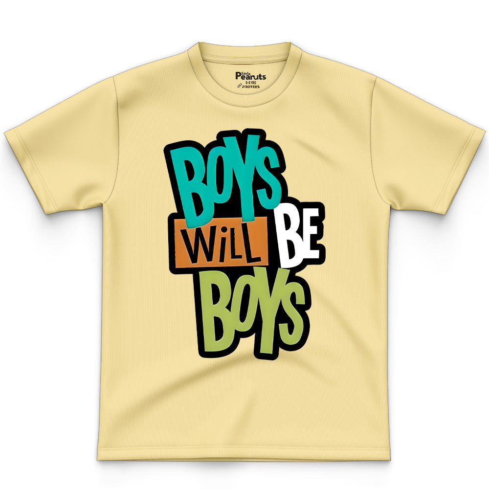 COTTON BOYS WILL BE BOYS TEE