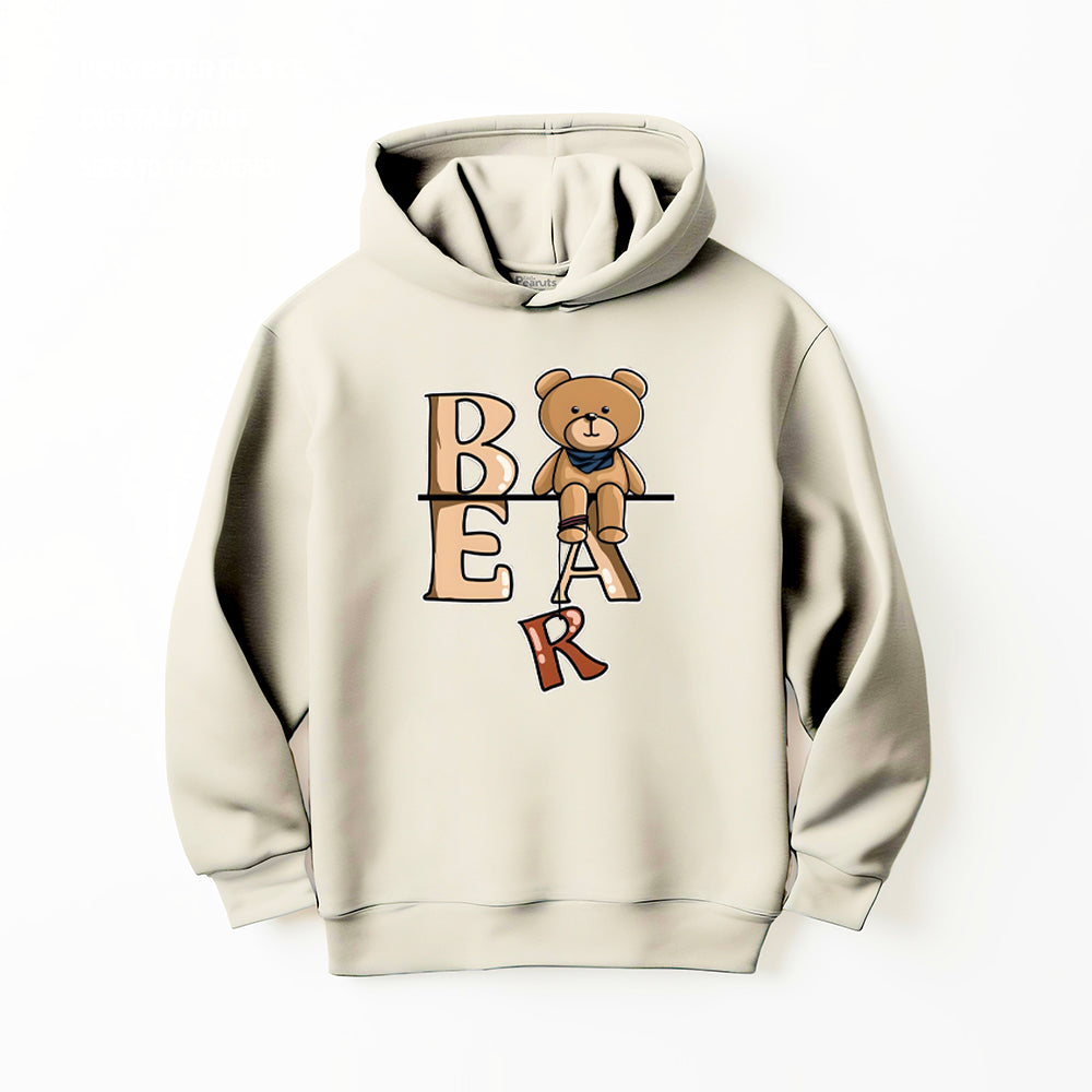 DTF BEAR SITTING HOODIE