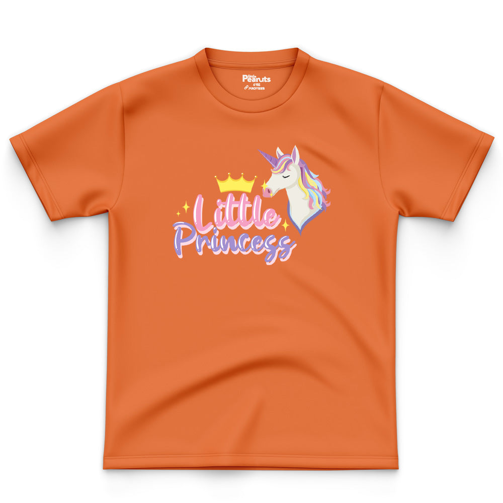 COTTON - LITTLE PRINCESS UNICORN TEE