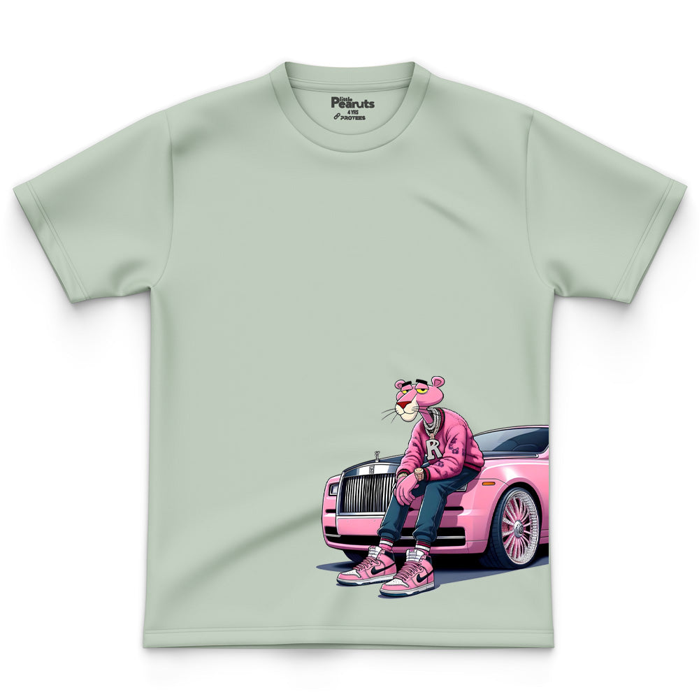 COTTON - PINK PANTHER CAR TEE