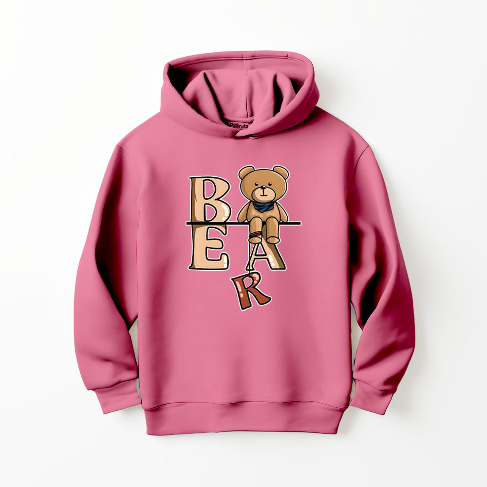 DTF BEAR SITTING HOODIE
