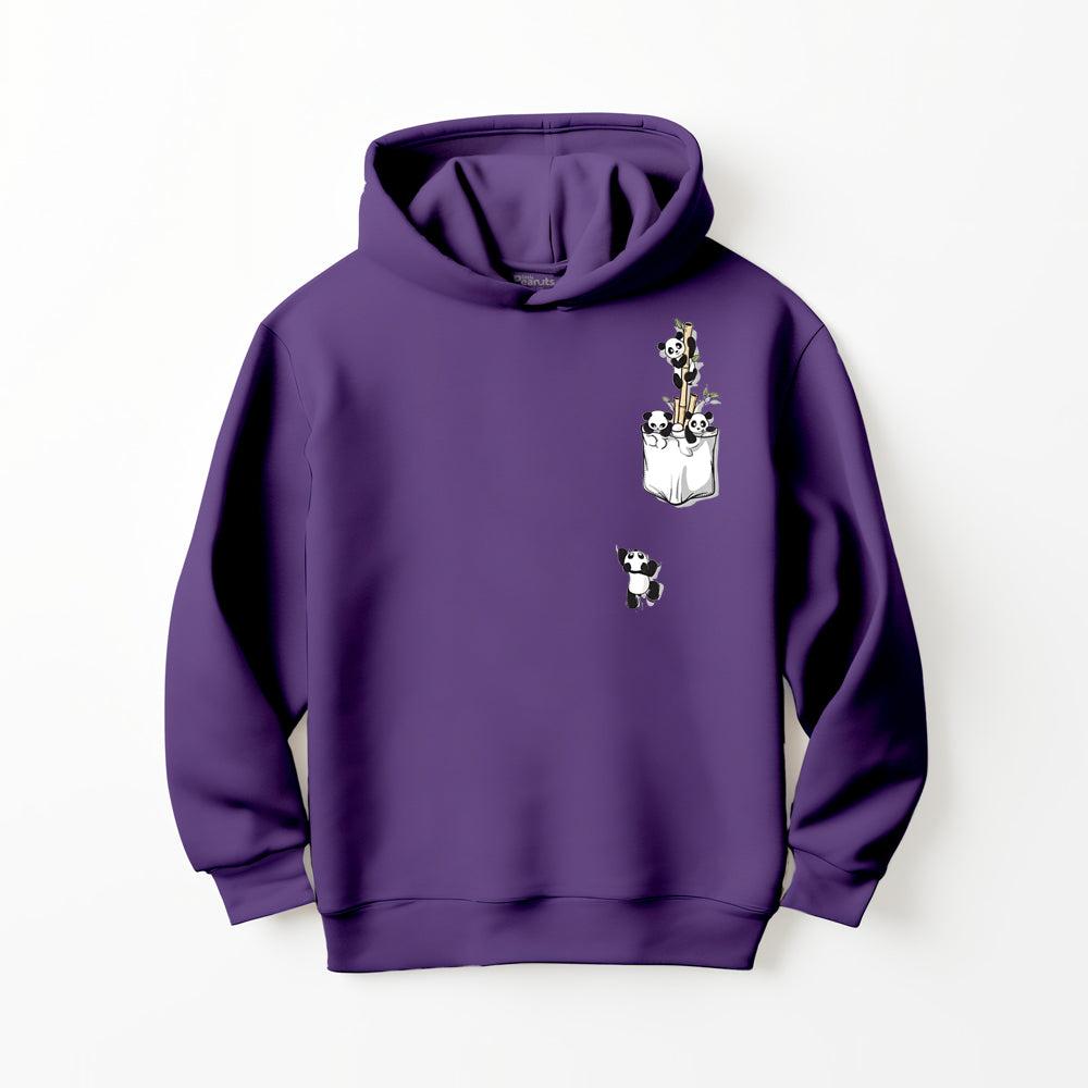 DTF PANDA POCKET HOODIE