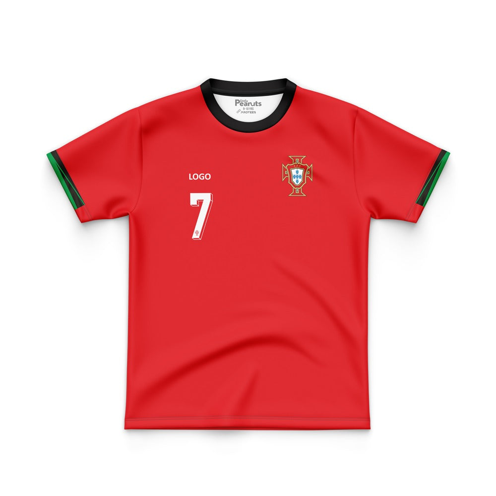 FOOTBALL POLYESTER - CR 7 PORTUGAL HOME JERSY