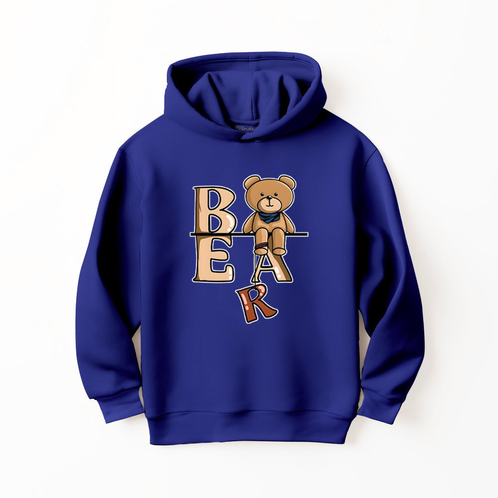 DTF BEAR SITTING HOODIE