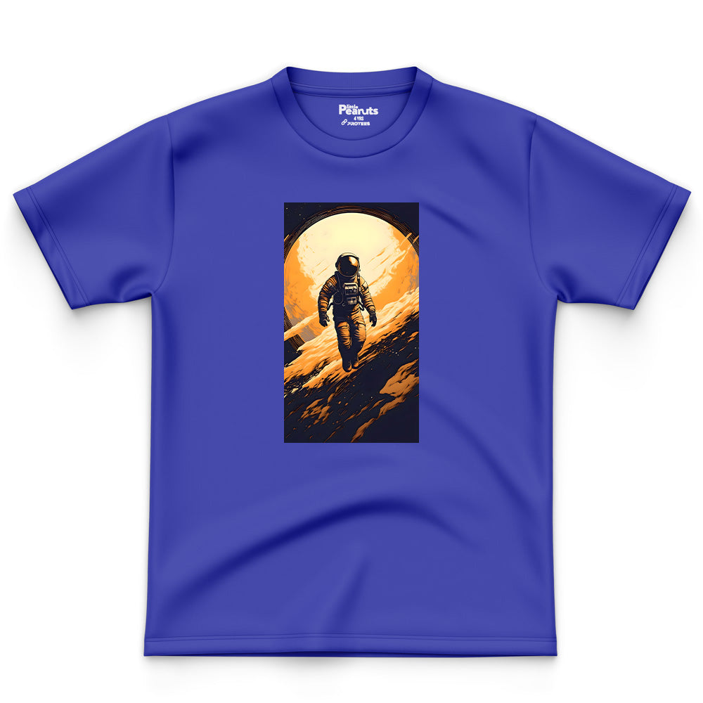 COTTON - SPACE MAN ON THE MOON TEE
