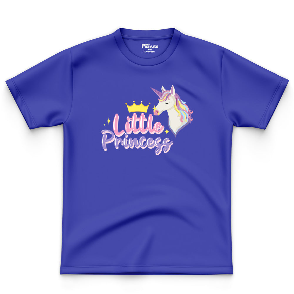 COTTON - LITTLE PRINCESS UNICORN TEE