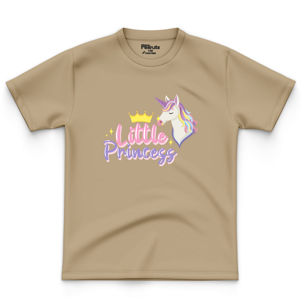 COTTON - LITTLE PRINCESS UNICORN TEE