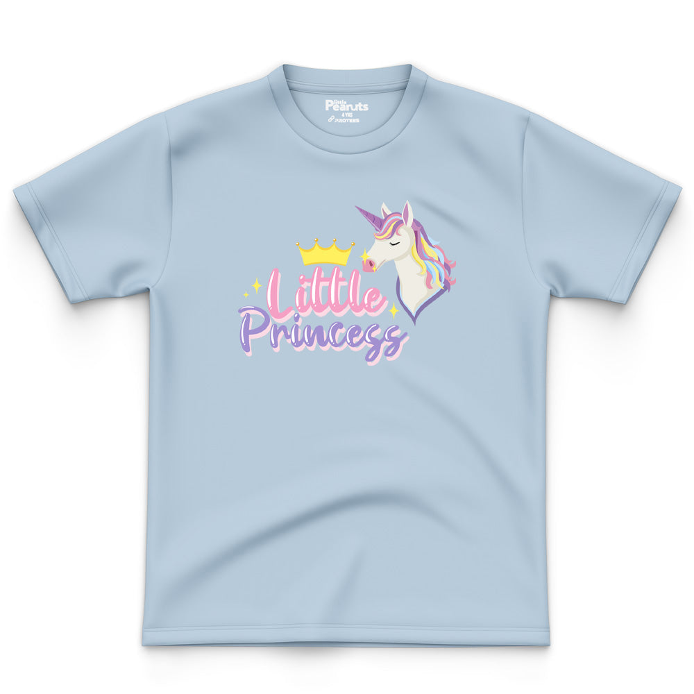 COTTON - LITTLE PRINCESS UNICORN TEE