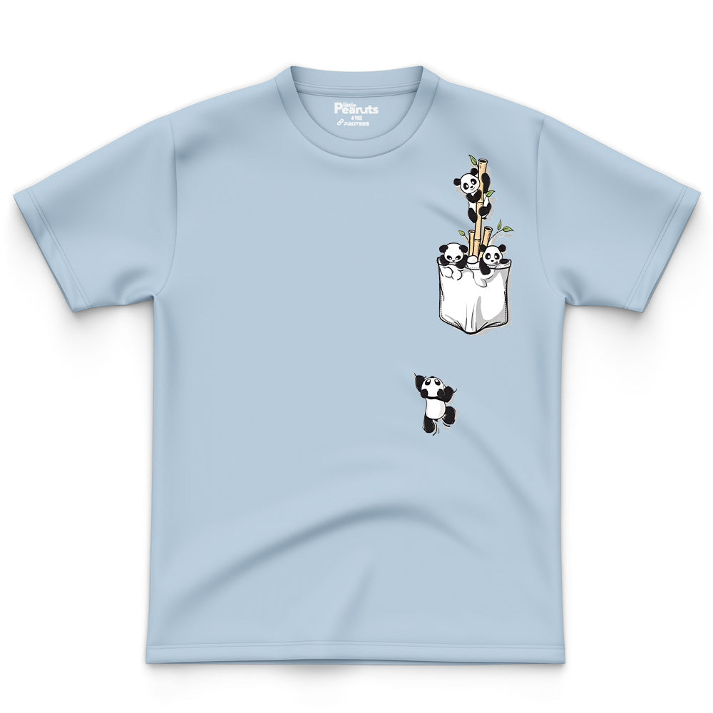 COTTON - PANDA IN POCKET TEE