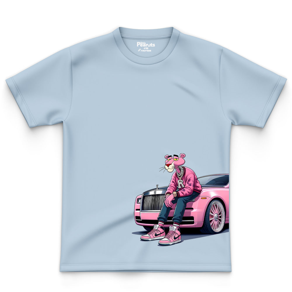 COTTON - PINK PANTHER CAR TEE