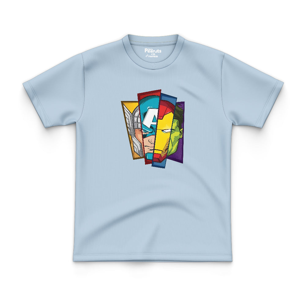 COTTON - MARVEL HEROES TEE