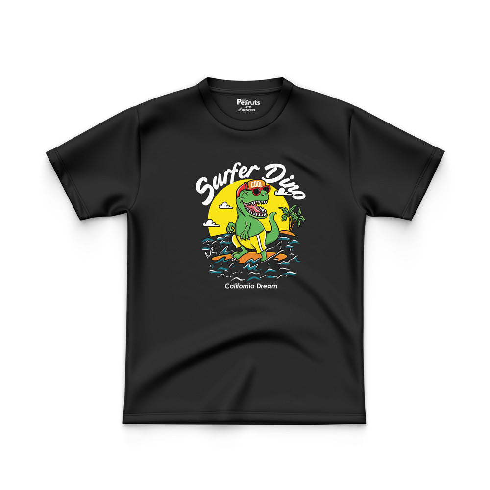 COTTON - SURFER DINO TEE