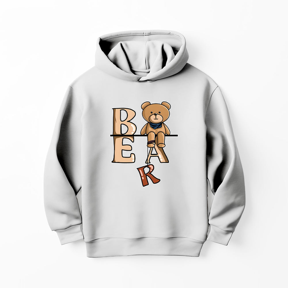 DTF BEAR SITTING HOODIE
